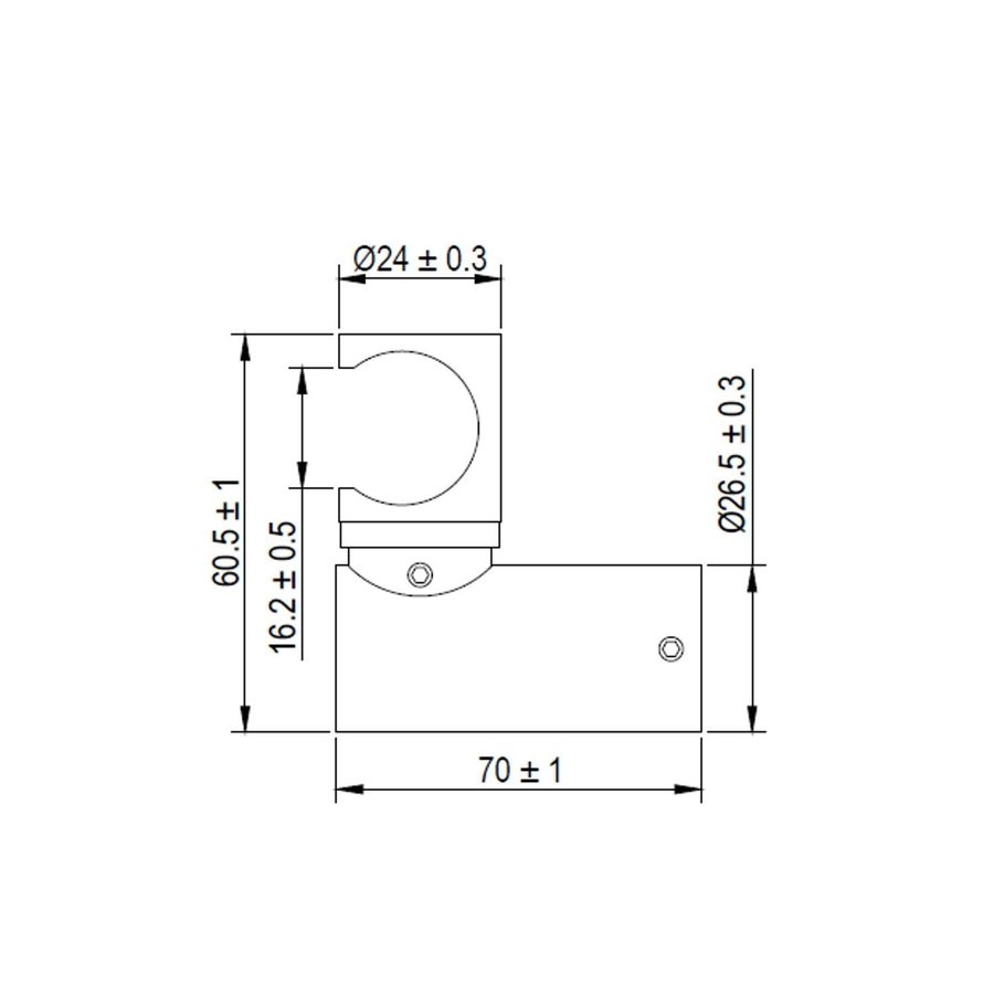 Handdouchehouder Brauer Gold Edition Wand Geborsteld Goud