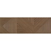 Wandtegel Colorker Tangram 31.6x100 cm Mat Coffee (prijs per m2)