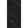 NIET MEER LEVERBAAR Vloertegel Mykonos Excelsior Black 60x120cm Glans Marmerlook Zwart (prijs per m2)