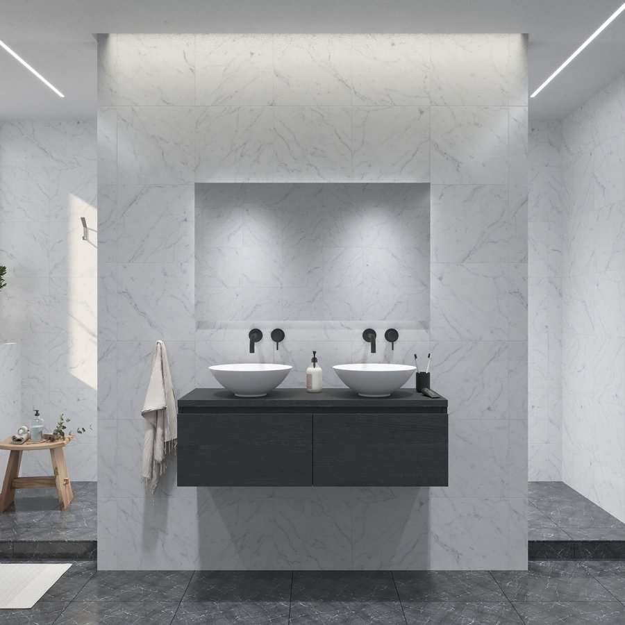 Badkamermeubel Gliss Eros 120 cm Met Waskom (Verschillende Kleuren)