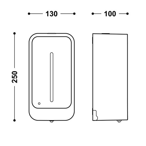 Elektronische Zeepdispenser Tres Tempo Standard Wit 
