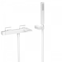 Badmengkraan Tres Slim Exclusive Opbouw Vierkant Mat Wit