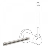 Handdoekhouder t.b.v. bidetmengkraan Tres Study Exclusive RVS