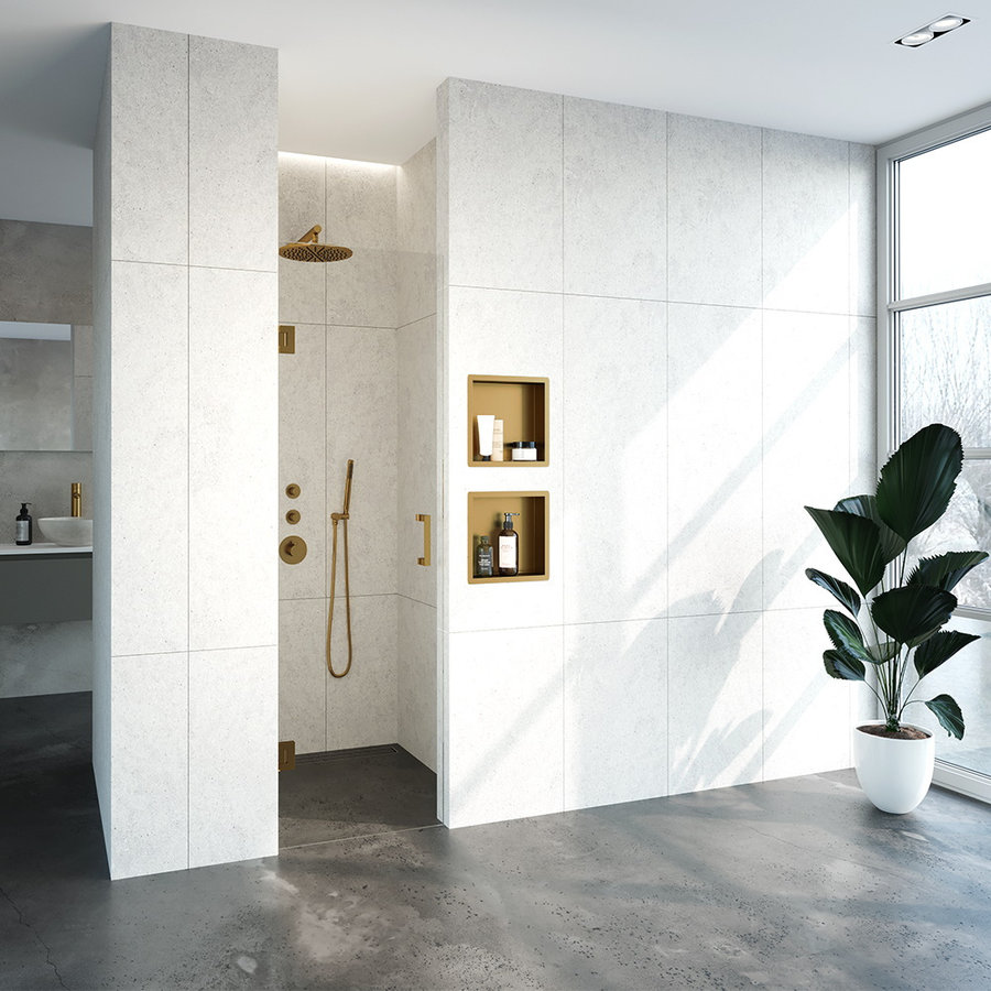 Nisdeur Compleet Just Creating Profielloos 60x200 cm Goud