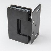 Pendeldeuren Van Rijn ST01 Satijn Glas 100x200 cm 8 mm Zwart