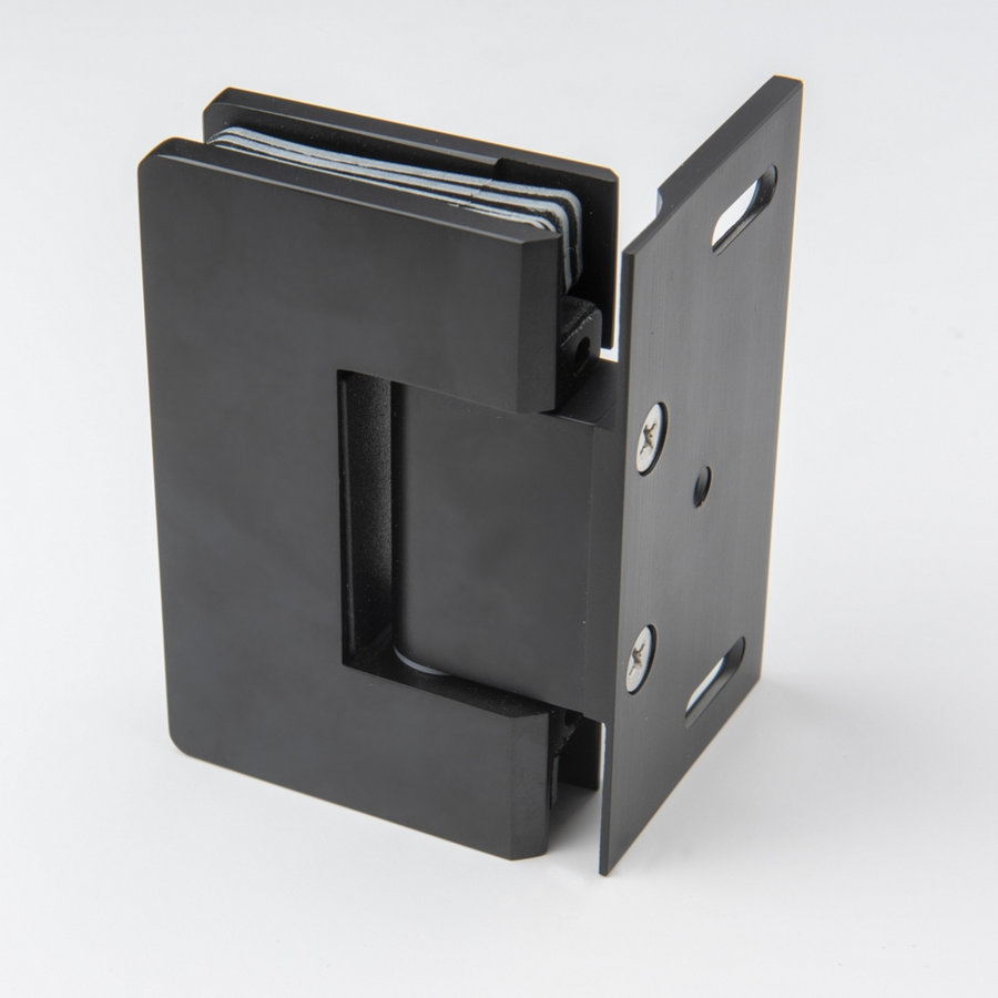 Pendeldeuren Van Rijn ST01 Satijn Glas 100x200 cm 8 mm Zwart