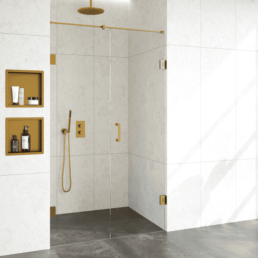 Nisdeur Compleet Just Creating Profielloos 2-Delig 120x200 cm 60/60 Goud