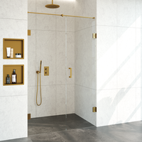 Nisdeur Compleet Just Creating Profielloos 2-Delig 130x200 cm 70/60 Goud