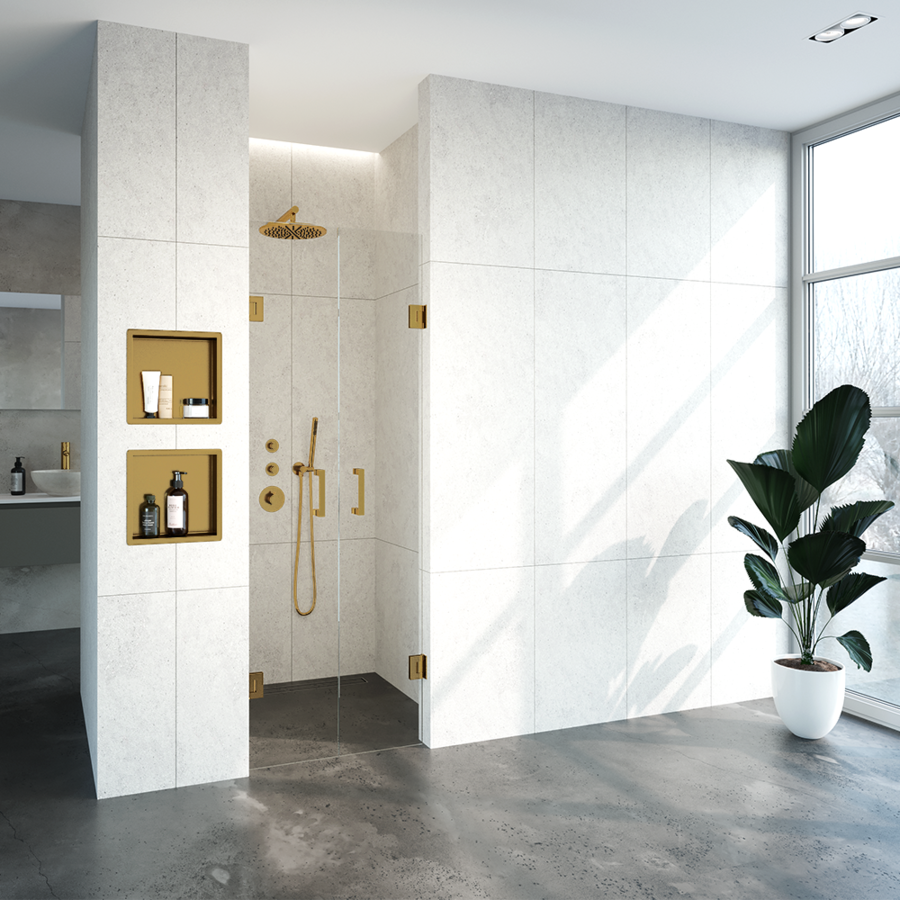 Pendeldeuren Compleet Just Creating Profielloos 70x200 cm Goud