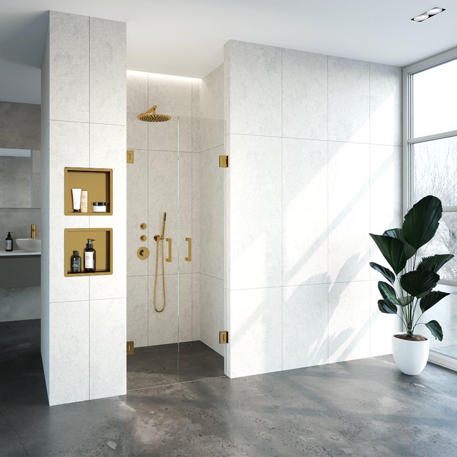 Pendeldeuren Compleet Just Creating Profielloos 80x200 cm Goud