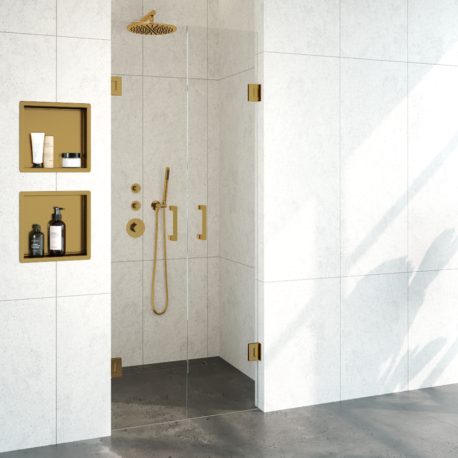 Pendeldeuren Compleet Just Creating Profielloos 80x200 cm Goud