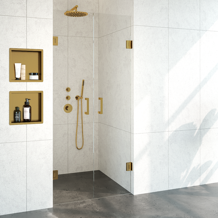 Pendeldeuren Compleet Just Creating Profielloos 90x200 cm Goud