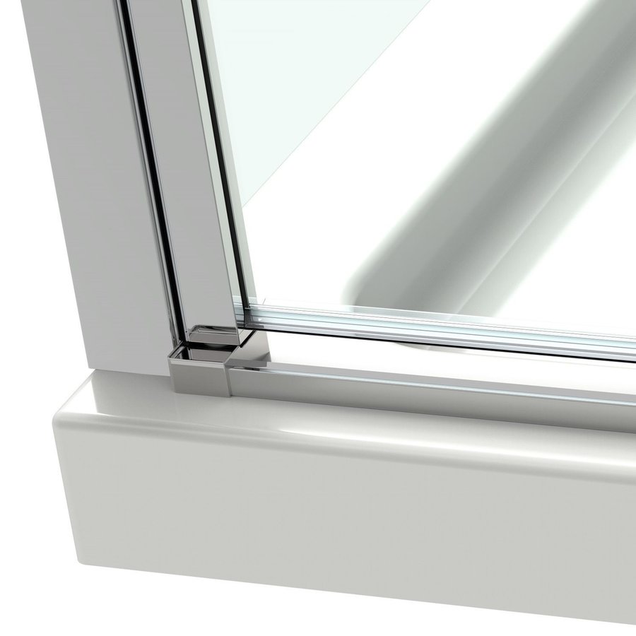 Nisdeur Van Rijn ST02 Draaideur 75x200 cm 6 mm Chroom