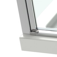 Nisdeur Van Rijn ST02 Draaideur 100x200 cm 6 mm Chroom