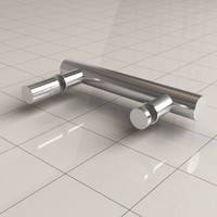 Wiesbaden losse deurgreep type 1 chroom