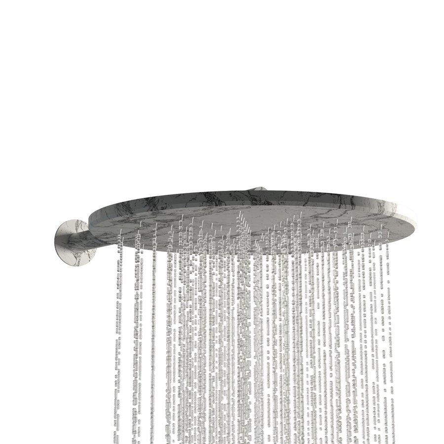 Regendouchekop Salenzi Marble 30cm White Marble