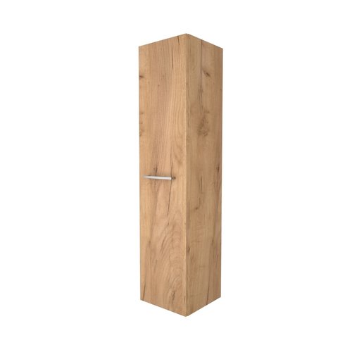 Kolomkast Aquasplash Salt 35x35x150cm 1 Deur Met Greep (Kleurkeuze) Whisky Oak 