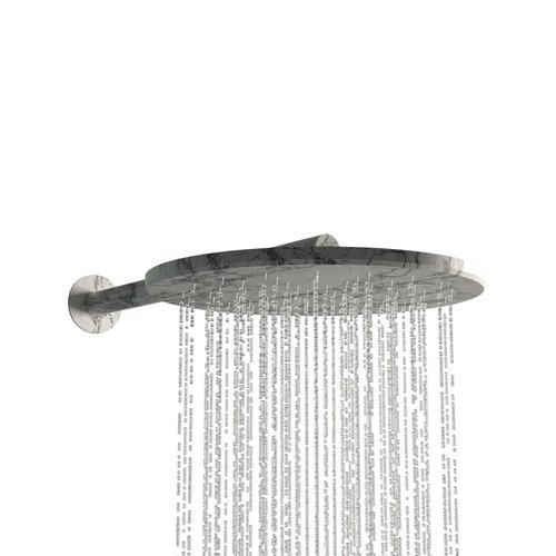 Regendouchekop Salenzi Marble 25cm White Marble OUTLET 