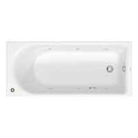 Whirlpool Duravit D-Neo Inbouw 160x70x48.5 cm Wit