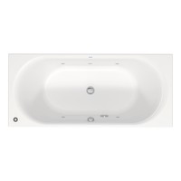 Whirlpool Duravit D-Neo Inbouw Duo 180x80x48.5 cm Wit