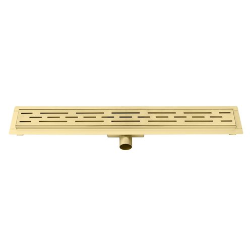 Douchegoot Best Design Nancy Met Flens 80x7x7 cm RVS Mat Goud 