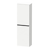Hoge Kast Duravit D-Neo Kolomkast Wand 132 cm Rechtsdraaiend Mat Wit