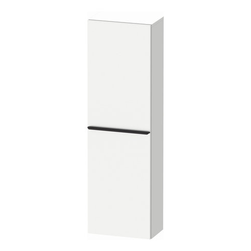 Hoge Kast Duravit D-Neo Kolomkast Wand 132 cm Rechtsdraaiend Mat Wit 