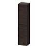 Hoge Kast Duravit D-Neo Kolomkast Wand 176 cm Linksdraaiend Mat Kastanje (Donker)