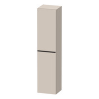 Hoge Kast Duravit D-Neo Kolomkast Wand 176 cm Linksdraaiend Mat Taupe
