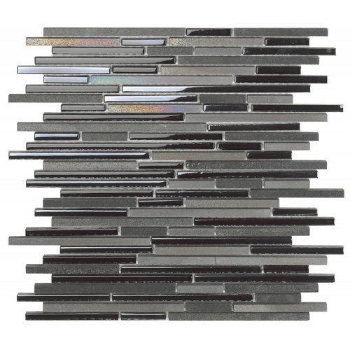 Mozaiek Tegels Dune Avatar 30x30.5 cm Zwart (Prijs per Matje) 