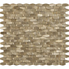 Dune Ceramics Mozaiek Tegels Dune Halley Gold Hexagon 28.4x30 cm Goud (Prijs per Matje)