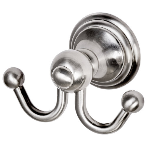 Handdoekhaak Haceka Allure Dubbel Geborsteld RVS Look 