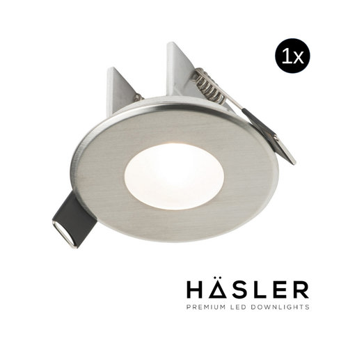 Inbouwspot Häsler Ferrara Incl. Fase Aansnijding Dimbaar 6,8 cm 4 Watt Helder Wit RVS Set 10x 