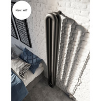 Designradiator Instamat Tubone-V 170x21x22cm Incl. Aansluitset Wit