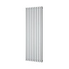 Plieger Designradiator Plieger Trento 1357 Watt Middenaansluiting 180x59 cm Black Graphite
