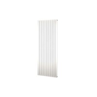 Designradiator Plieger Cavallino Retto Enkel 1506 Watt Middenaansluiting 180x75,4 cm Pearl Grey