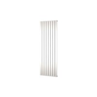 Designradiator Plieger Cavallino Retto Enkel 1332 Watt Middenaansluiting 200x60,2 cm Mat Wit