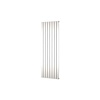Plieger Designradiator Plieger Cavallino Retto Enkel 1332 Watt Middenaansluiting 200x60,2 cm Donkergrijs Structuur