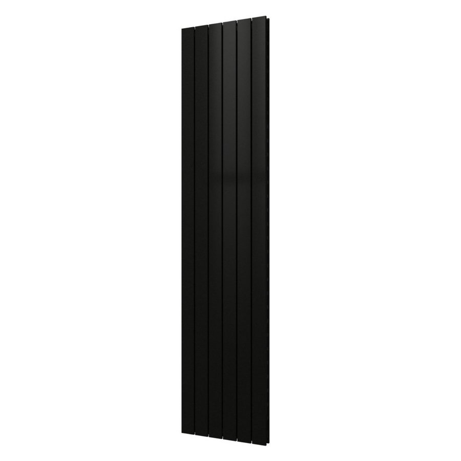 Designradiator Plieger Cavallino Retto Dubbel 1287 Watt Middenaansluiting 200x45 cm Antraciet Metallic