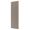 Plieger Designradiator Plieger Cavallino Retto Dubbel 1716 Watt Middenaansluiting 200x60,2 cm Zandsteen