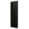 Plieger Designradiator Plieger Cavallino Retto Dubbel 1716 Watt Middenaansluiting 200x60,2 cm Antraciet Metallic