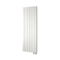 Designradiator Plieger Cavallino Retto Elektrisch 1200 Watt 180x60,2 cm Zilver Metallic