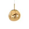Hanglamp Sanimex Njoy Met E27 Fitting 27 cm Inclusief 4W Lamp Glas Goud