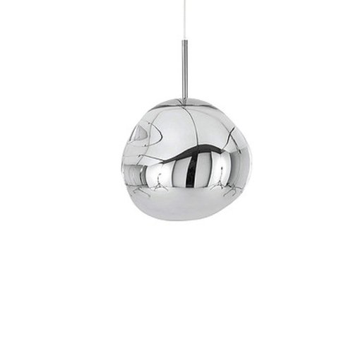 Hanglamp Sanimex Njoy Met E27 Fitting 27 cm Inclusief 4W Lamp Glas Chroom 