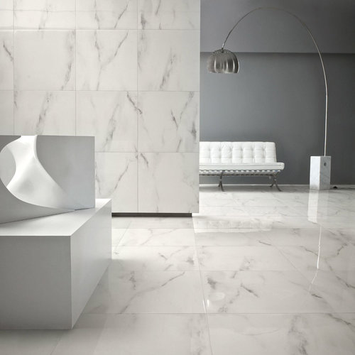 Vloertegel Profiker Carrara Gepolijst 60x120cm (Doosinhoud 1,44m²) (prijs per m2) 