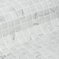 Mozaiek Ezarri Zen Carrara 2,5x2,5 cm (Prijs per 2,00 M2)
