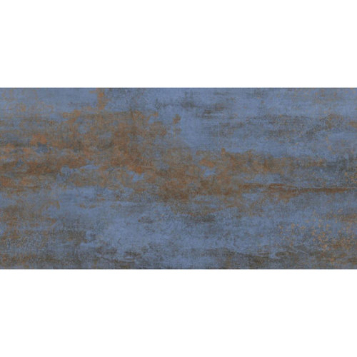 Vloertegel Flatiron Blue 60x120 cm Mat Blauw (doosinhoud 1.44 m2) (prijs per m2) 