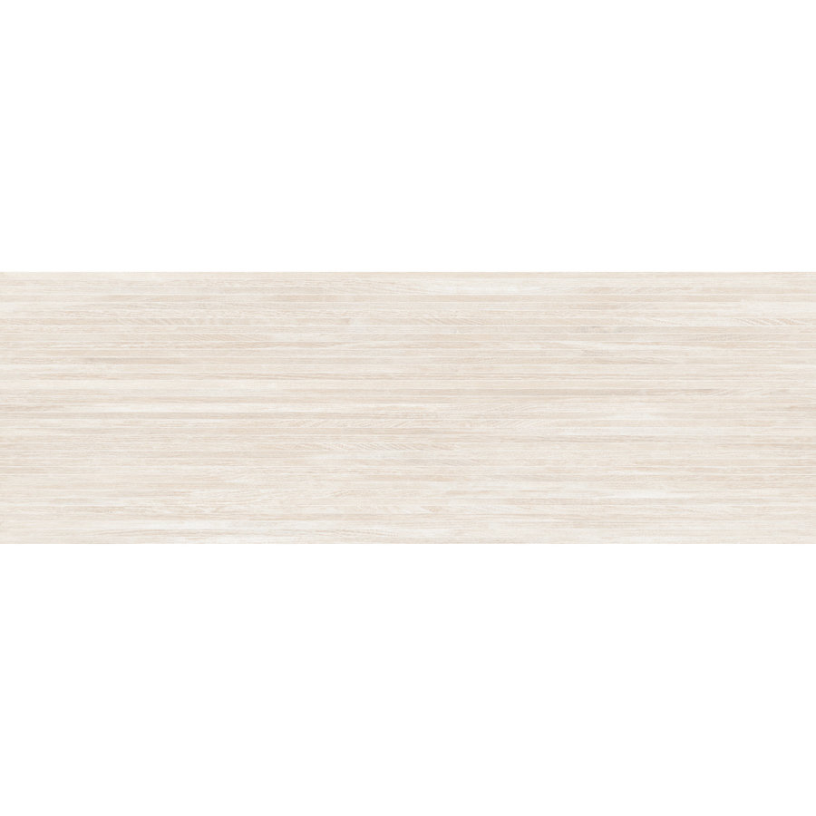 Wandtegel Larchwood Maple 40x120 cm Creme (doosinhoud 1.44 m2) (prijs per m2)