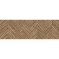 Wandtegel Larchwood Zig Ipe 40x120 cm Bruin (doosinhoud 1.44 m2) (prijs per m2)