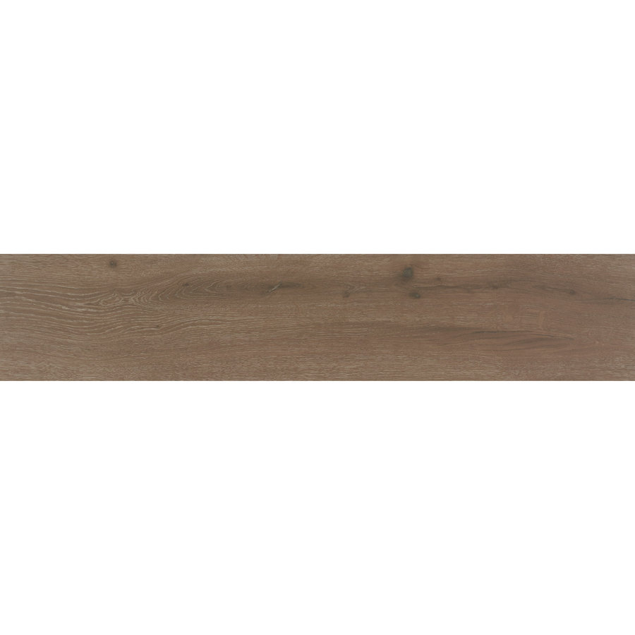 Vloertegel Alaplana Isengard Mat Roble 30x150 cm Houtlook Donker Bruin (doosinhoud 1.34m2) (prijs per m2)